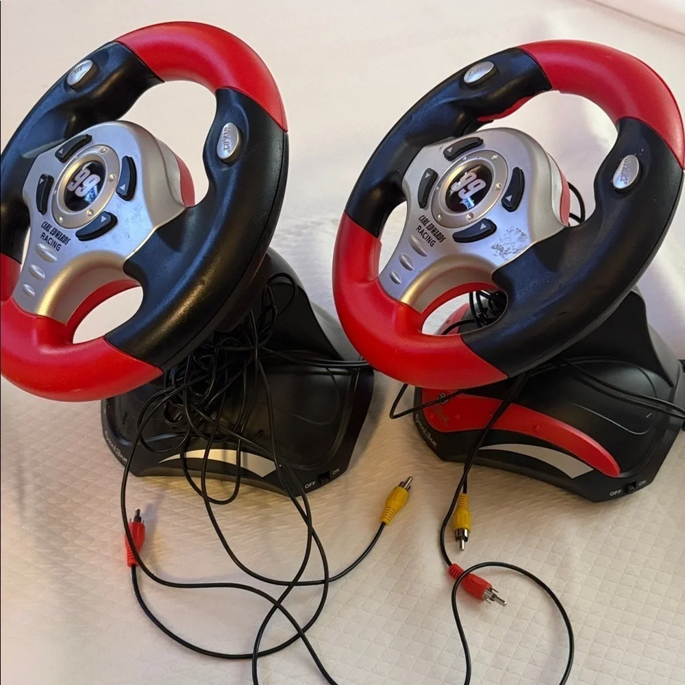 Carl Edwards Nascar Racing Wheel Set - Picture 6 of 8